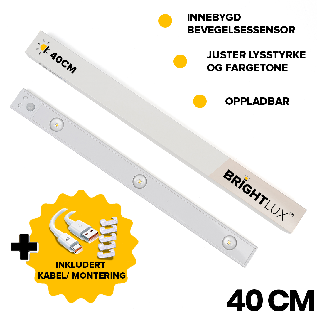 BrightLUX™ - Trådløs LED-lampe