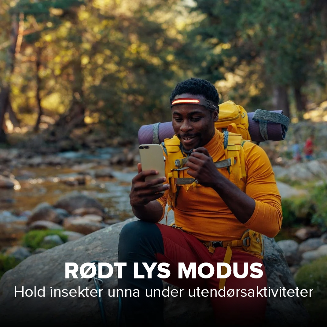 LumaBeam™ - Multifunksjonell 230° LED-hodelykt - NordKlover