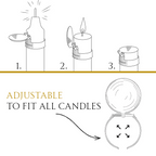 CandleGuard™ - Automatisk lyseslukker