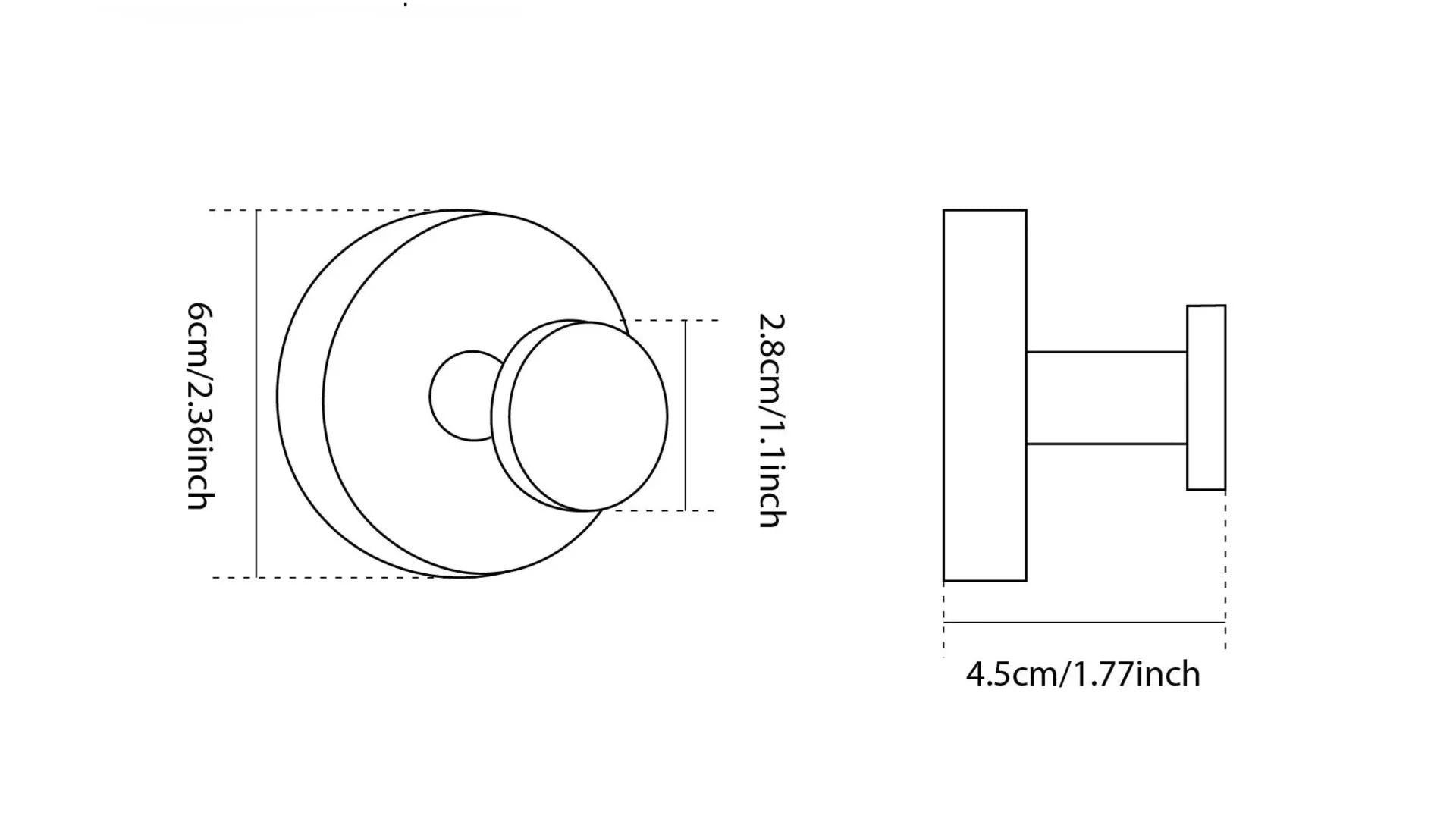Hookly™ - Enkel montering uten å bore