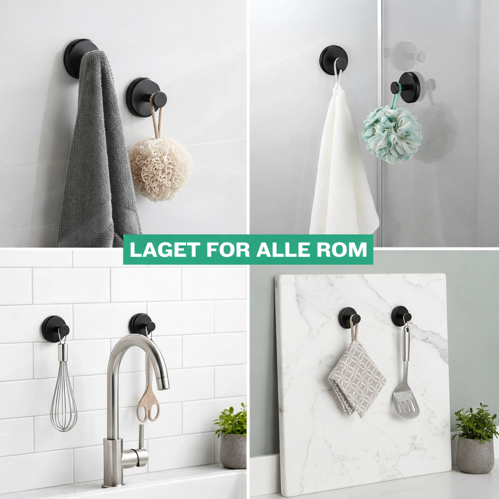 Hookly™ - Enkel montering uten å bore