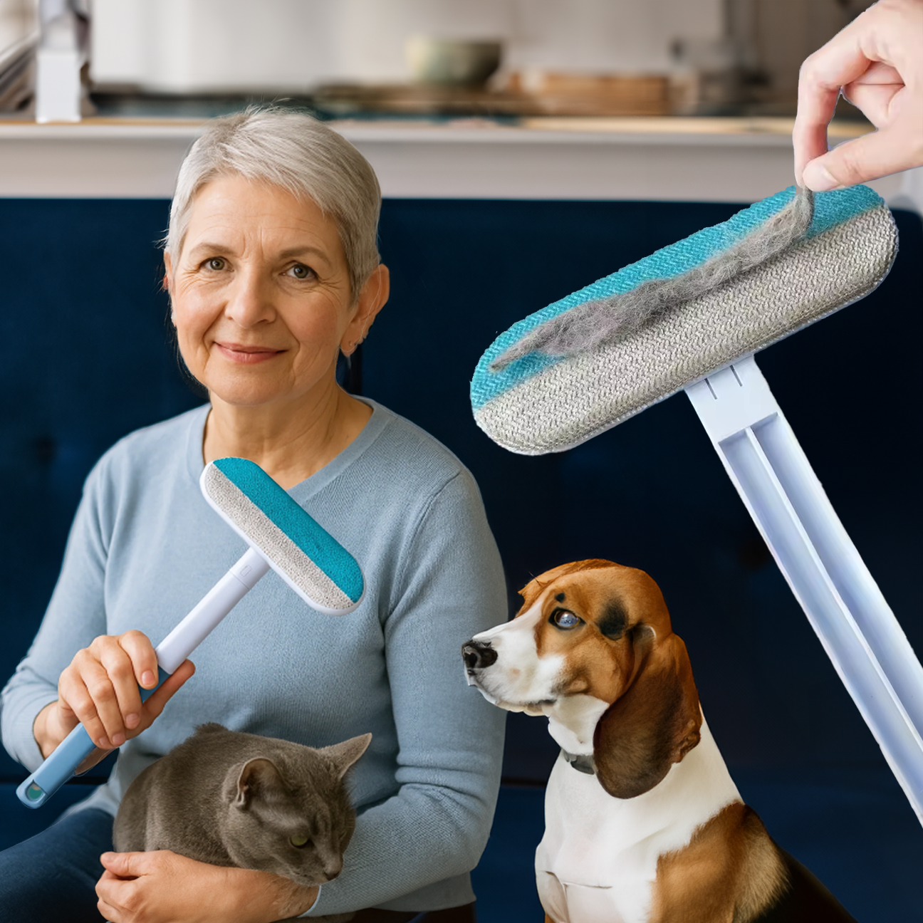 FurSweep™ - multifunksjonell pelsfjerner