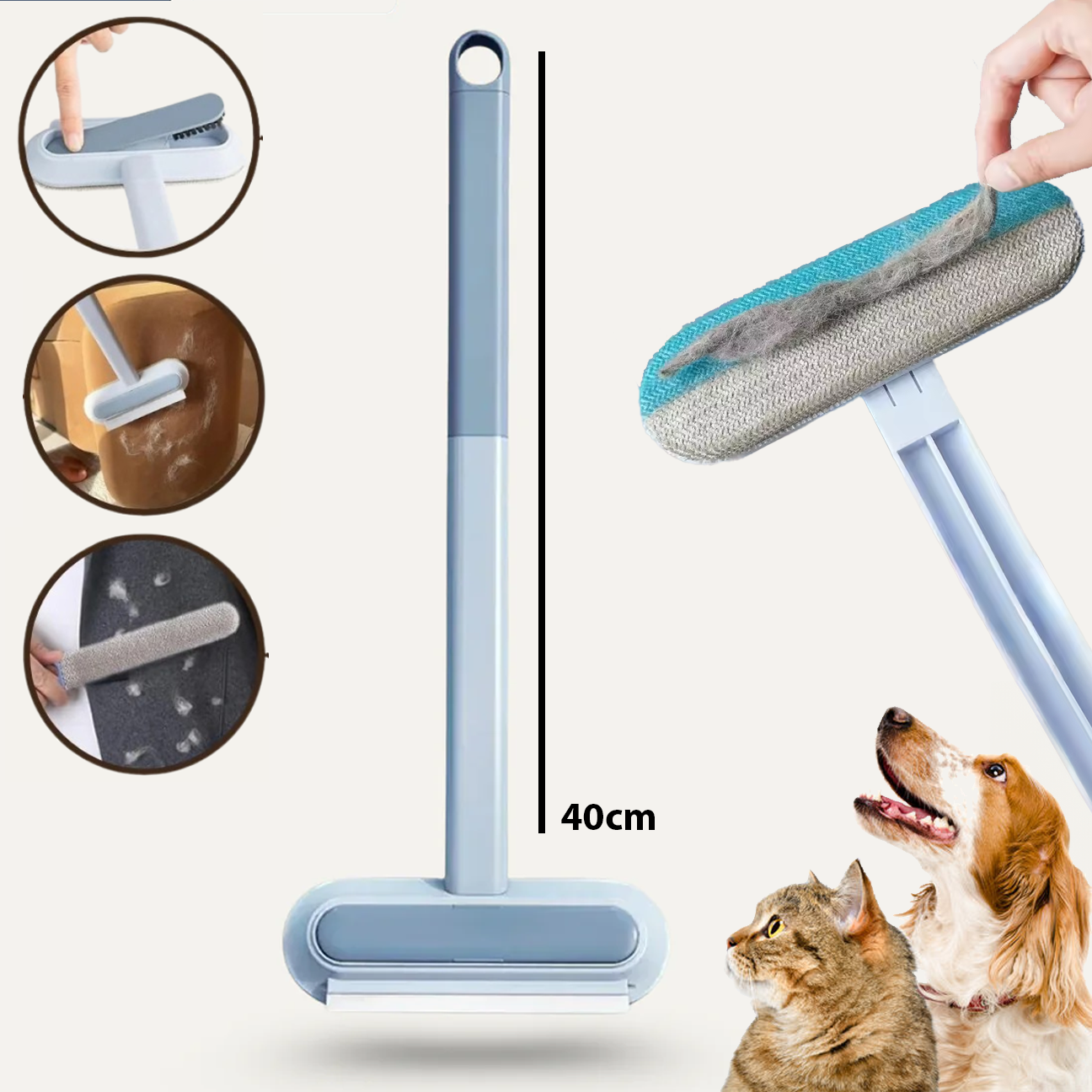 FurSweep™ - multifunksjonell pelsfjerner